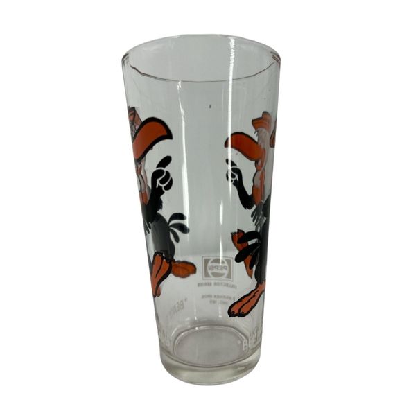 1973 Pepsi Warner Brothers Looney Tunes Beaky Buzzard glass tall drinking cup - Picture 3 of 10